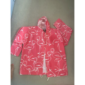 VTG Michigan Rag pink flamingo wave hip hop cartoon set,  xl -NWT 3pc set-